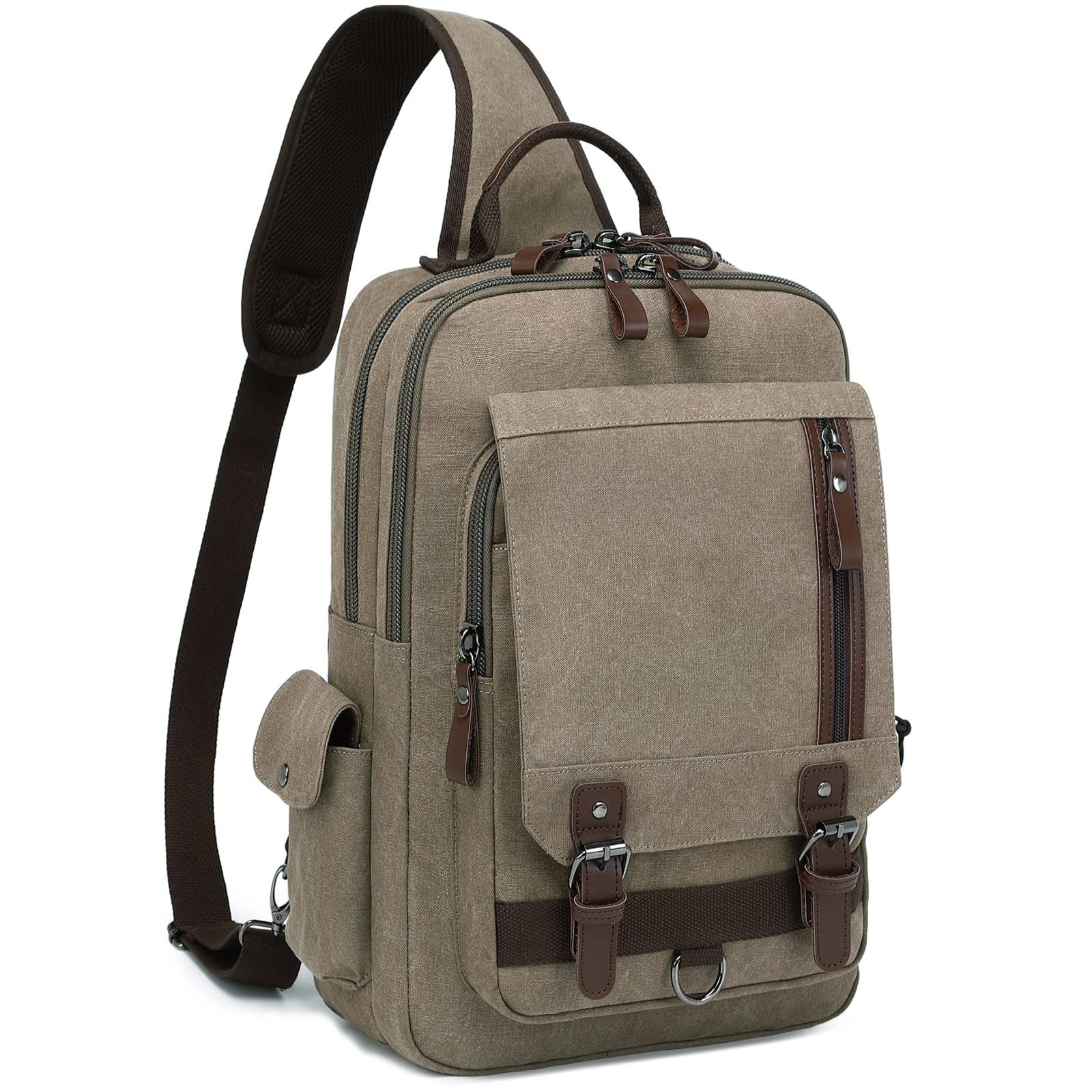 mygreen Canvas Cross Body Messenger Bag Shoulder Sling